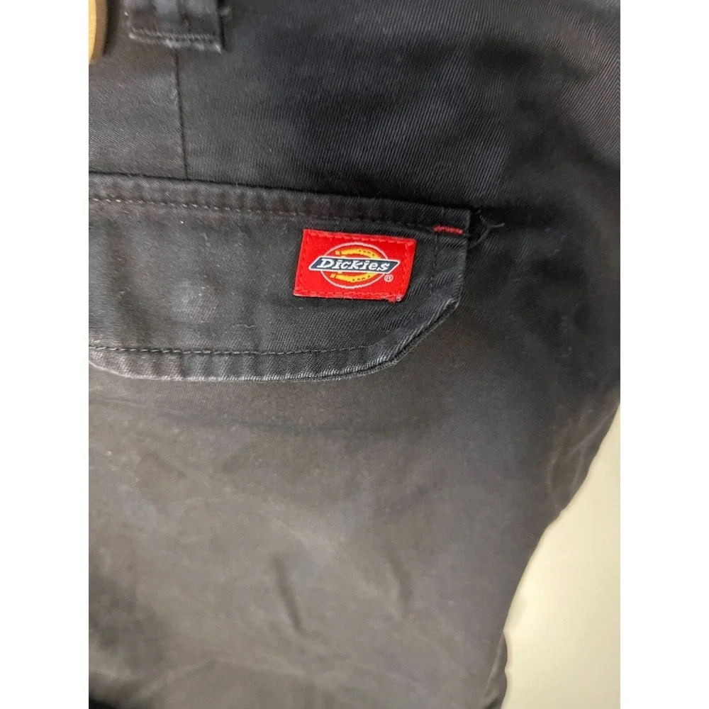 Dickies Mens Cargo Shorts Relaxed Black Size 44